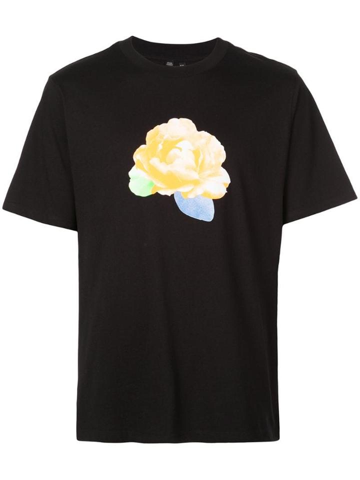Opening Ceremony Flower Print T-shirt - Black