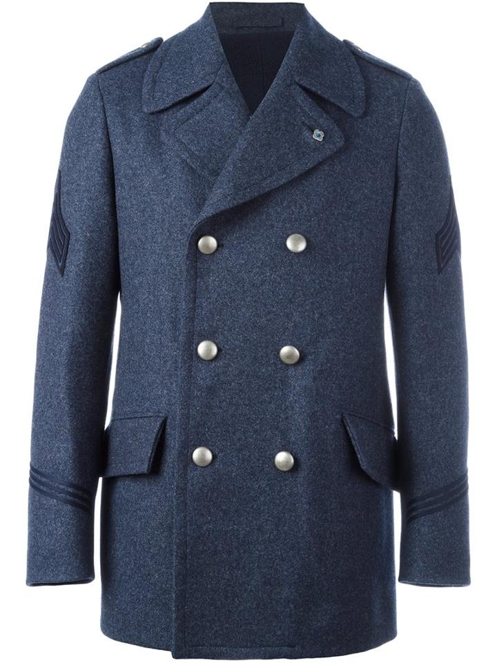 Lardini Double Breasted Coat