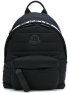 Moncler Logo Patch Backpack - Black