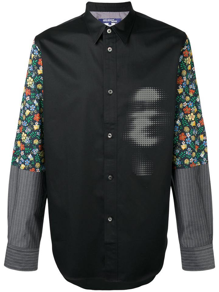 Junya Watanabe Comme Des Garçons Man - Multi Printed Shirt - Men - Cotton - L, Black, Cotton