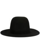 Études 'sesam' Hat, Men's, Size: 59, Black, Leather/wool Felt