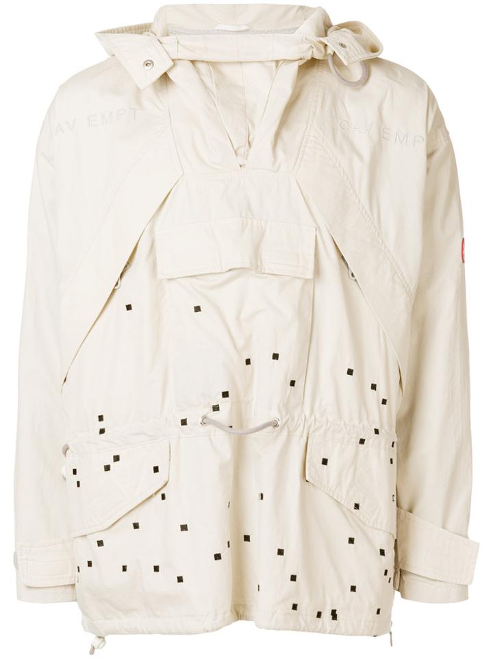 Cav Empt Pixel Embroidery Windbreaker - Brown
