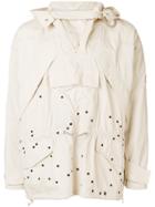 Cav Empt Pixel Embroidery Windbreaker - Brown