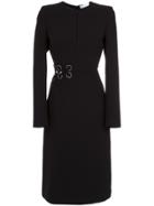 Nk Long Sleeves Midi Dress - Black