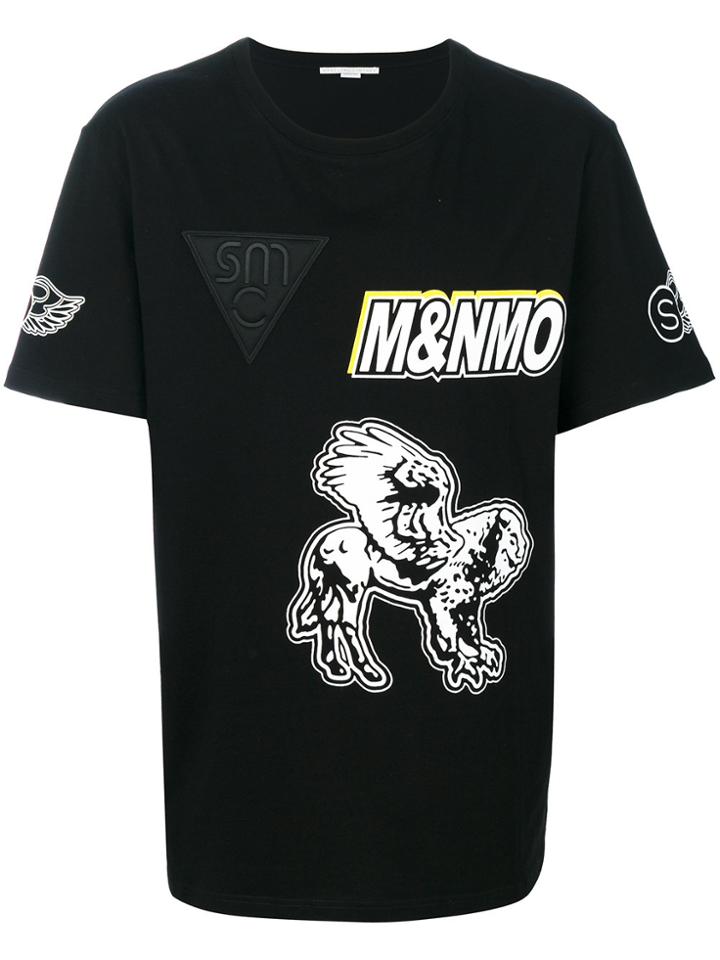 Stella Mccartney Speedway Print T-shirt - Black