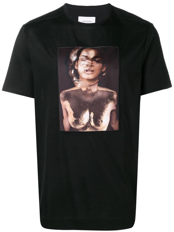 Limitato Gold Patch T-shirt - Black