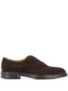 Scarosso Jacob Lace Up Oxford Shoes - Brown