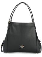 Coach Edie Shoulder Bag - Black
