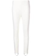 Twin-set Stirrup Trousers - White