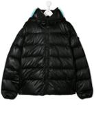 Ai Riders On The Storm Kids Zipped Padded Jacket - Black