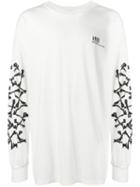Amiri Bone Sleeve Top - White