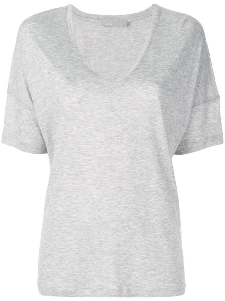 Vince Marl Effect T-shirt - Grey