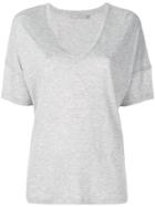 Vince Marl Effect T-shirt - Grey