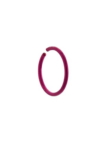 Biis Round Shaped Earrings - Pink & Purple