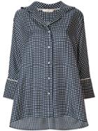 Mantu Polka Dot Shirt - Blue