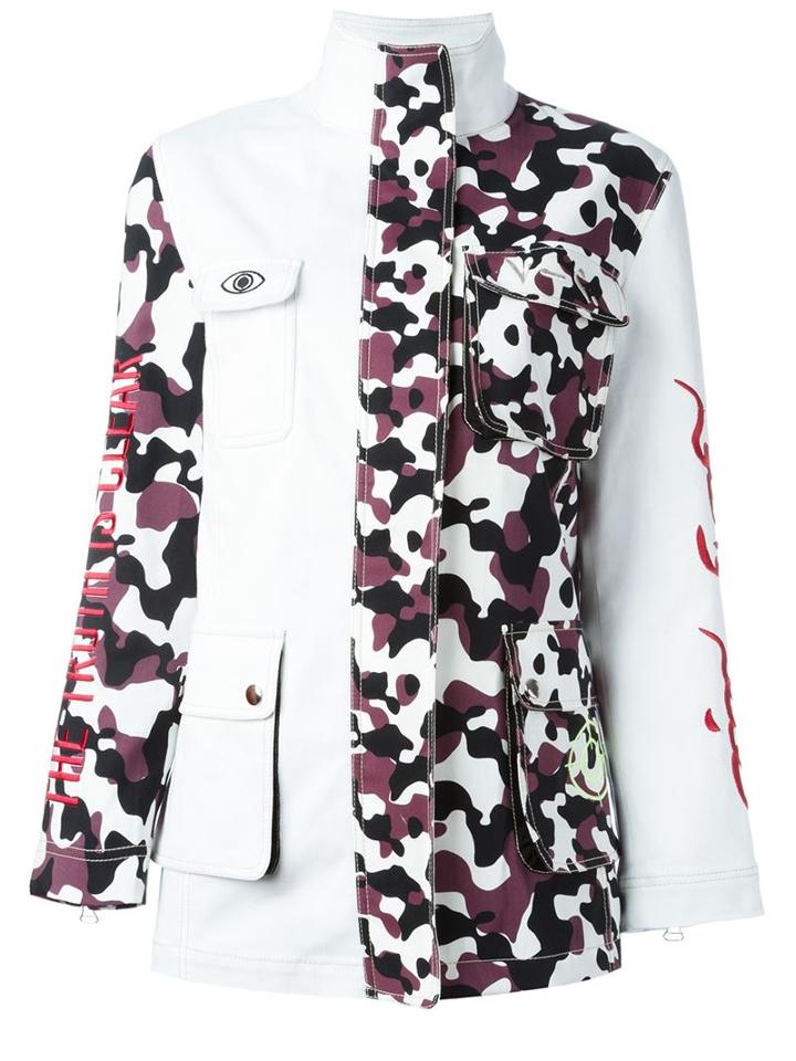 Nafsika Skourti Camouflage Print Jacket