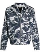 Mcq Alexander Mcqueen Lightweight Wave Jacket - Black