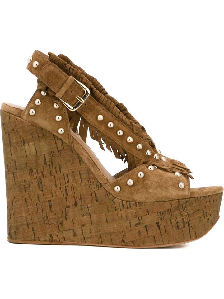 Ash 'blossom' Wedge Sandals