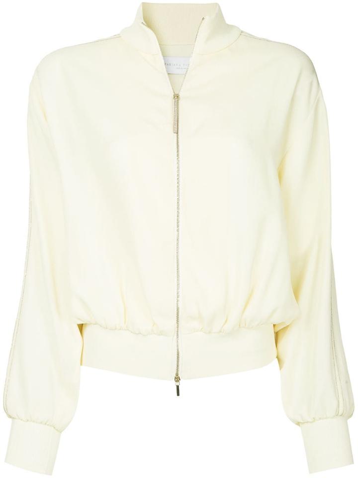 Fabiana Filippi Zipped Bomber Jacket - Yellow
