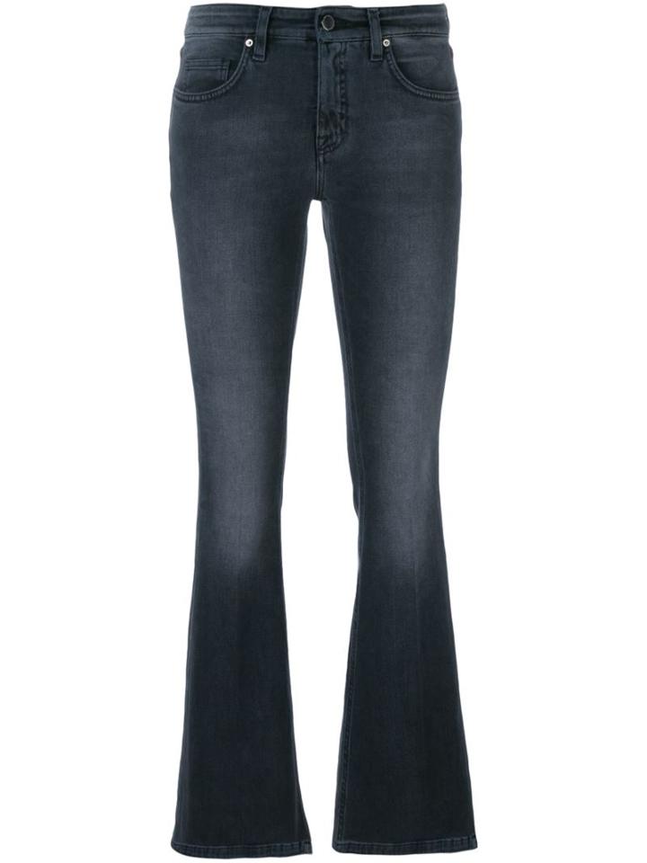 Victoria Victoria Beckham Flared Jeans, Women's, Size: 25, Grey, Cotton/spandex/elastane