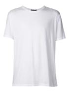 T By Alexander Wang - Round Neck T-shirt - Men - Cotton - M, White, Cotton