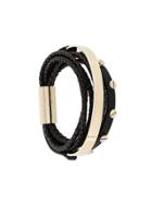 Givenchy Layered Bracelet - Black