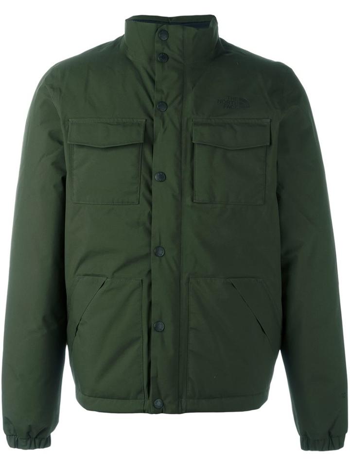The North Face Padded Jacket, Men's, Size: Xl, Green,