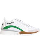 Dsquared2 551 Sneakers, Women's, Size: 37, White, Leather/rubber