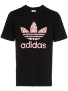 Adidas X Have A Good Time Logo Print Cotton T-shirt - Black