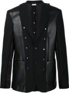 Comme Des Garçons Homme Plus Patchwork Blazer - Black
