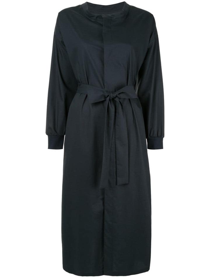 Frei Ea Band Collar Midi Dress - Blue