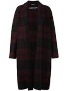 Rochas Plaid Single Breasted Coat