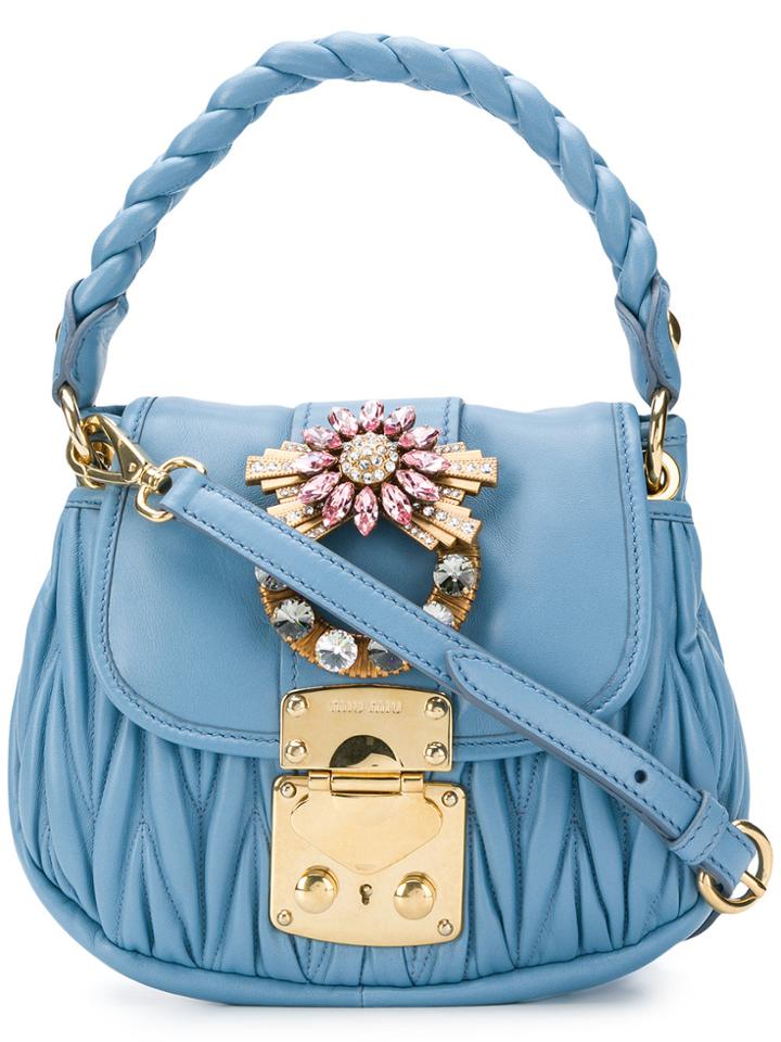Miu Miu Coffer Bag - Blue