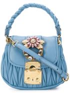 Miu Miu Coffer Bag - Blue
