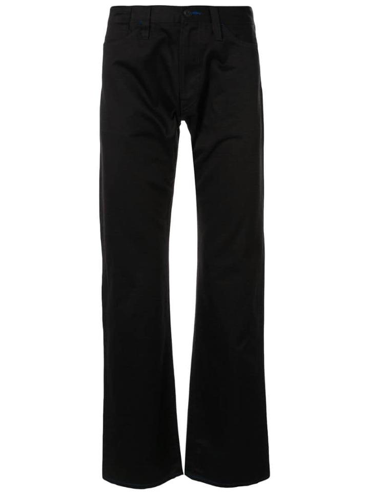 Junya Watanabe Man Straight Leg Trousers - Black