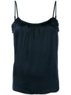 Xirena Ruched Vest - Blue