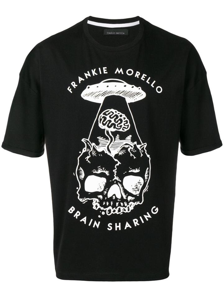 Frankie Morello Graphic Relaxed T-shirt - Black