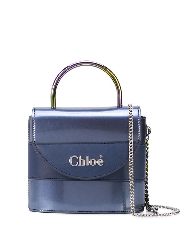 Chloé Small Abylock Padlock Bag - Blue