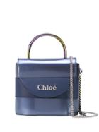 Chloé Small Abylock Padlock Bag - Blue