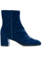 Deimille Side Zip Boots - Blue