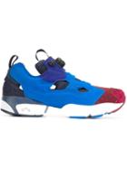 Reebok Insta Pump Sneakers, Adult Unisex, Size: 10, Blue, Nylon/pvc/rubber
