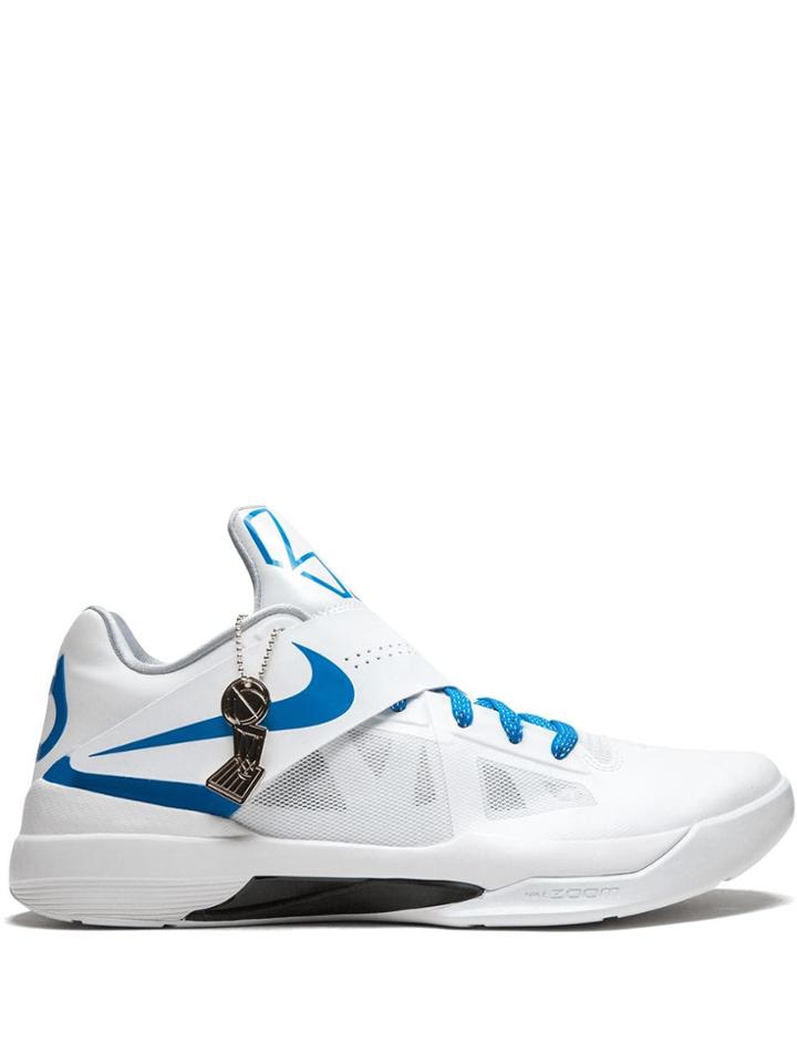 Nike Zoom Kd Iv Sneakers - White