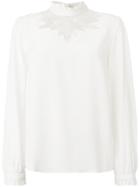 Paul & Joe Lace Insert Blouse - White