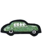 Olympia Le-tan Car Bag Badge - Green