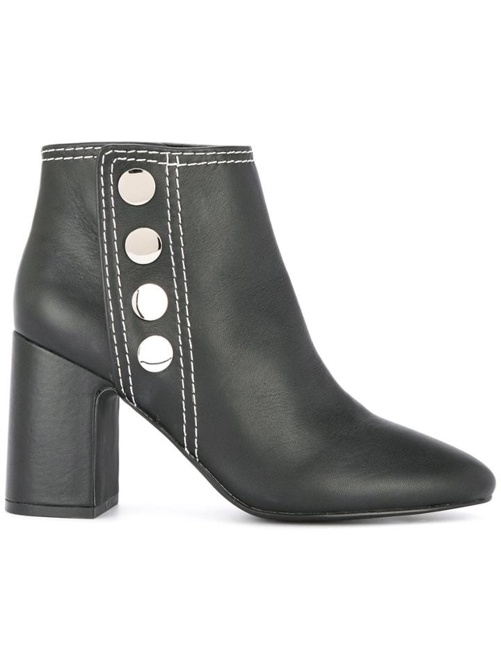 Senso Snap Button Jace Boots - Black