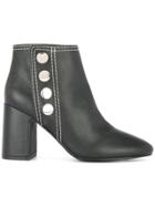 Senso Snap Button Jace Boots - Black