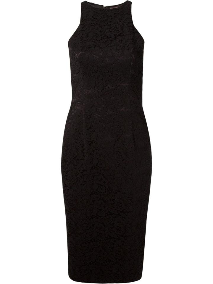 Martha Medeiros Marescot Lace Tereza Sophie Dress - Black