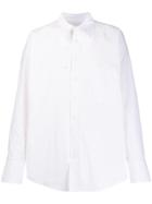 Magliano Padded Twisted Oversized Shirt - White
