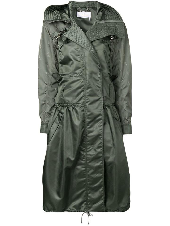 Chloé Oversized Coat - Grey