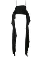 Georgia Alice Dragon Tail Cami Top, Women's, Size: 8, Black, Silk/cotton